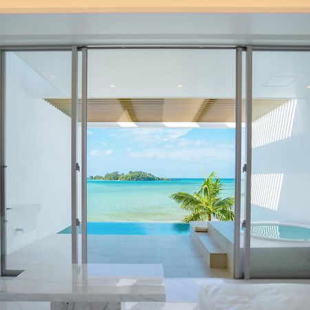 Villa Valiosa On The Beach Onna Luaran gambar